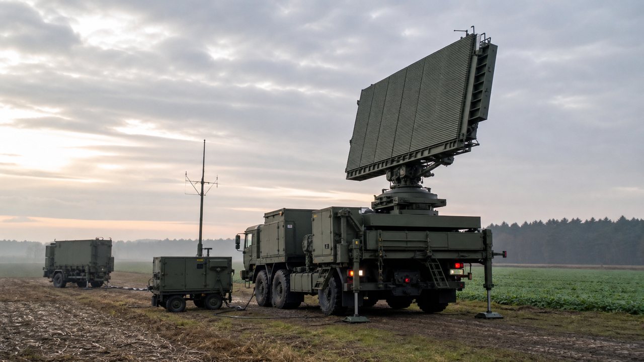 Rosyjska rakieta Ch-101 spadła na Lubelszczyźnie. Najnowsze ustalenia Naziemny radar obserwacji przestrzeni powietrznej.